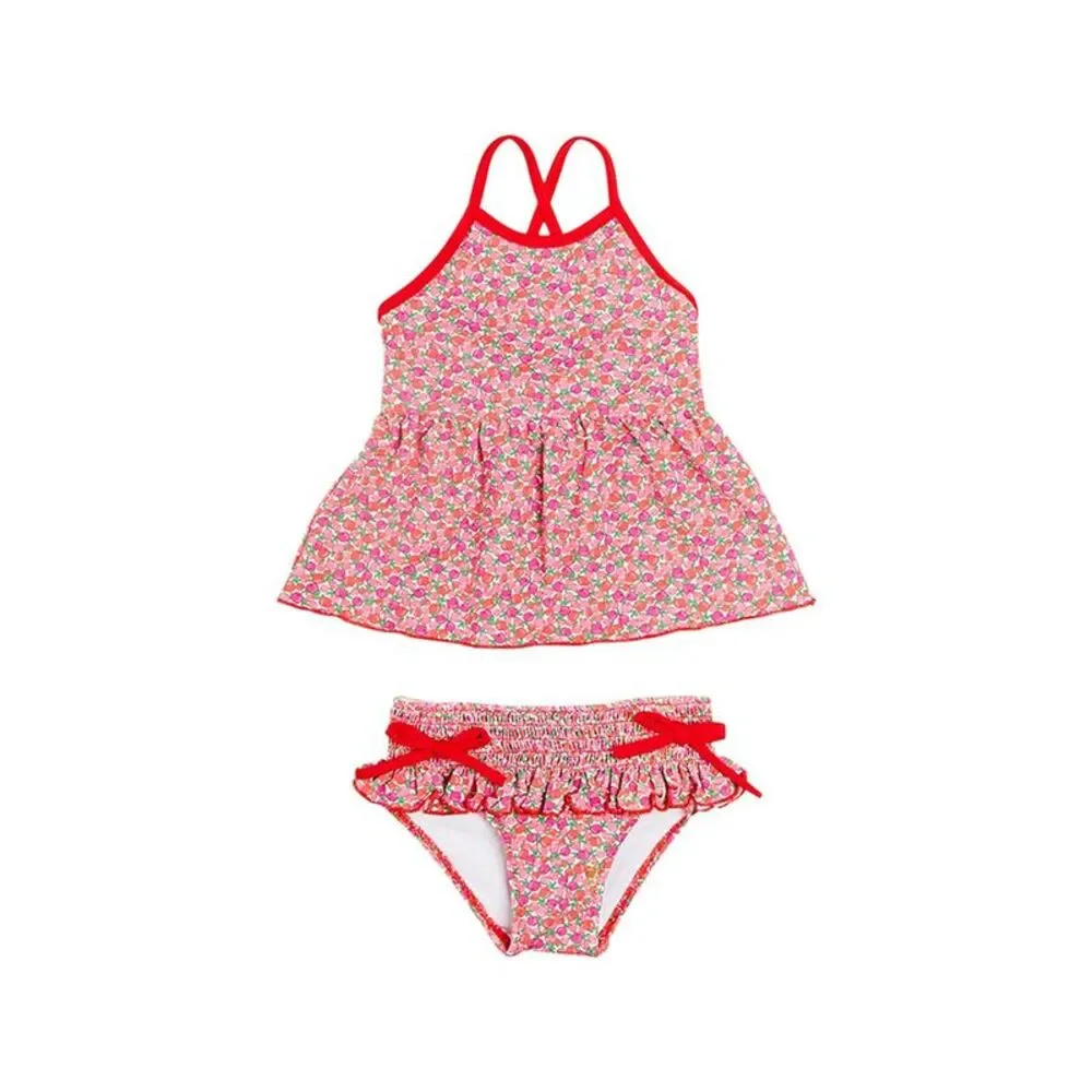 Pepa London Girls 2Pc Annie Floral Print Swim Set